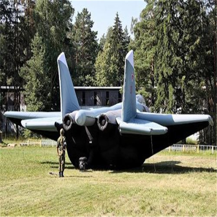 马尾充气飞机模型